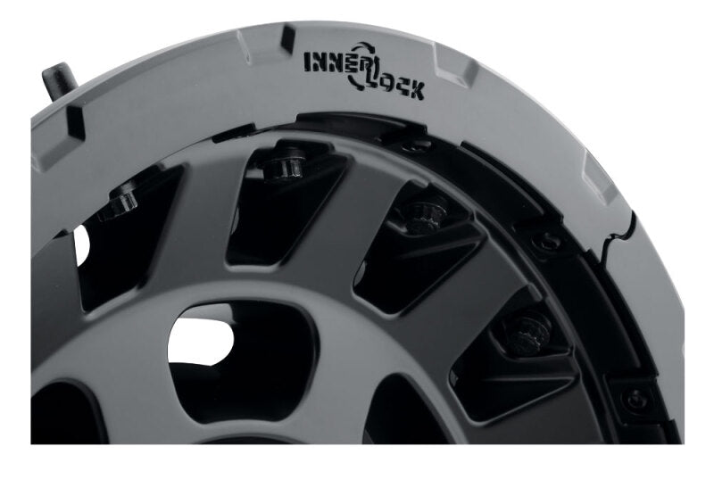 ICON Hammer Pro 17x8.5 / 6x5.5 / 25mm / 5.75in BS - Satin Black - 21017859057SB