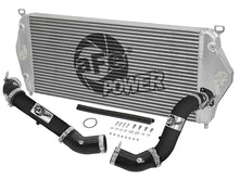 Load image into Gallery viewer, aFe BladeRunner Intercooler w/ Black Tubes 16-17 Nissan Titan XD V8 5.0L (td) - 46-20282-B