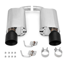 Load image into Gallery viewer, Mishimoto 2015+ Ford Mustang GT Street Axleback Exhaust w/ Black Tips - MMEXH-MUS8-15ASBK