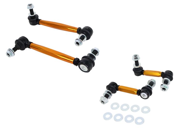 Whiteline 15-25 Ford Mustang Adjustable Sway Bar Vehicle Link Kit - KLC266