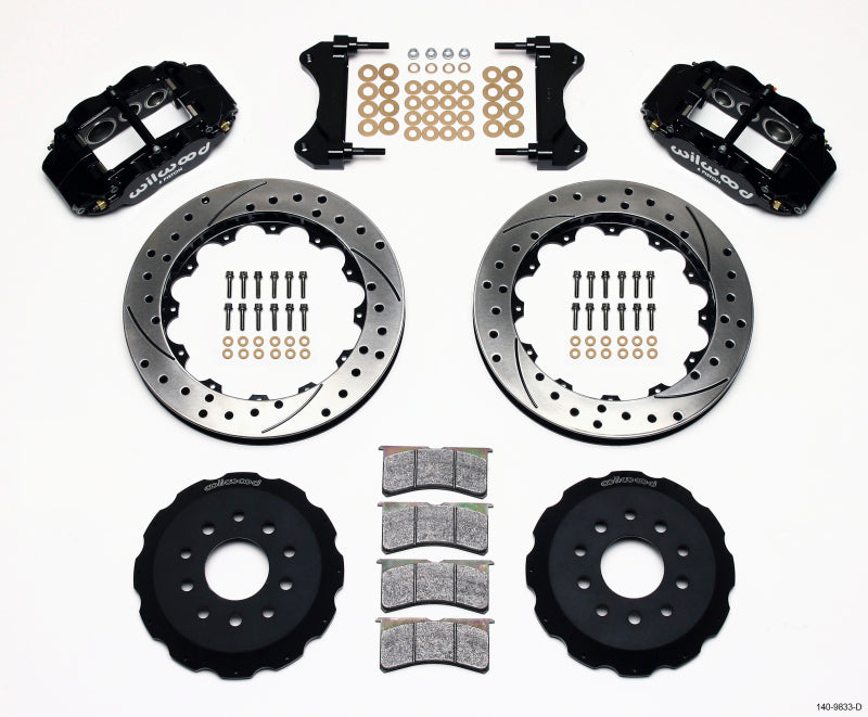 Wilwood Narrow Superlite 6R Front Hat Kit 13.06in Drilled 98-02 Camaro/Firebird - 140-9833-D