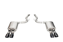 Load image into Gallery viewer, Corsa 2024+ Ford Mustang V8 5.0L 3in Axle-Back Exhaust System w/ Twin 4in Black Pro-Series Tips - 21261BLK