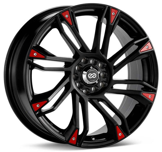 Enkei GW8 18x7.5 5x100/114.3 42mm Offset 72.6 Bore Matte Black Wheel - 448-875-0242BK