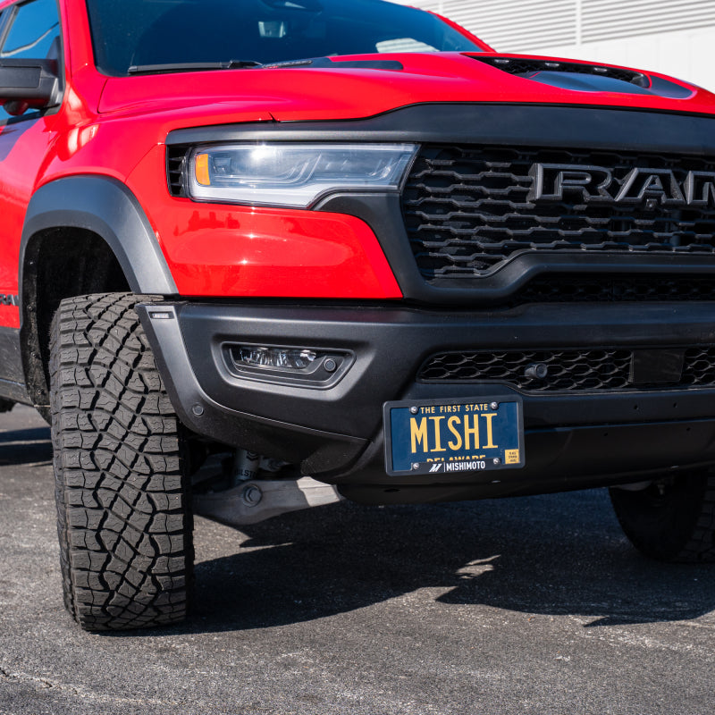 Mishimoto 2025+ Dodge RAM 1500 License Plate Relocation Kit - MMLP-RAM-25