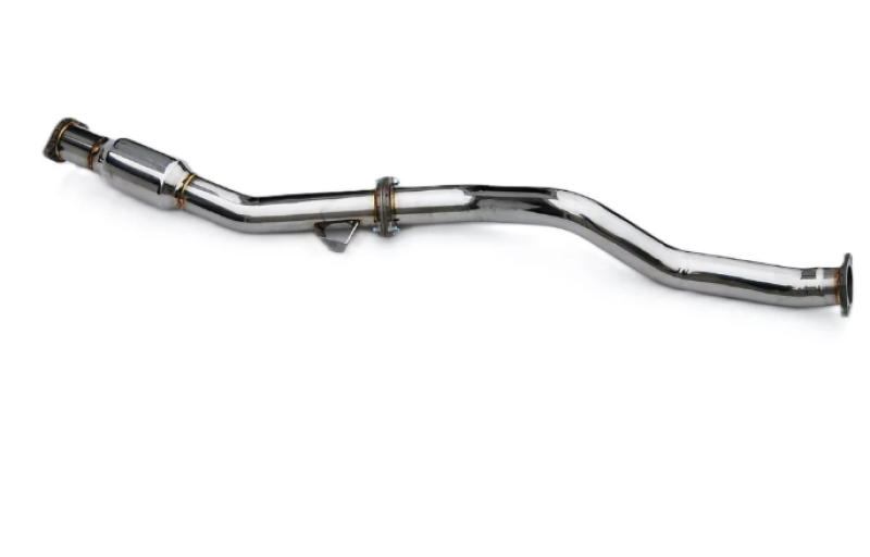 Invidia 2022+ Subaru WRX Manual Bottom High Flow Cat Front Pipe - HS22SW4MFPCB