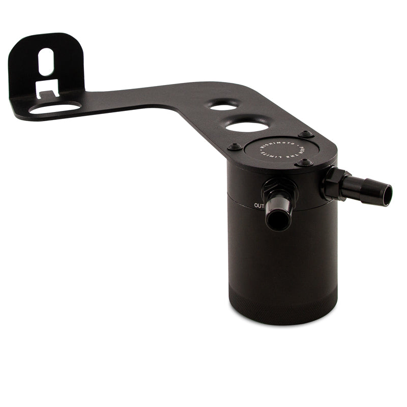 Mishimoto 10-15 Chevrolet Camaro SS Baffled Oil Catch Can Kit - Black - MMBCC-CSS-10PBE