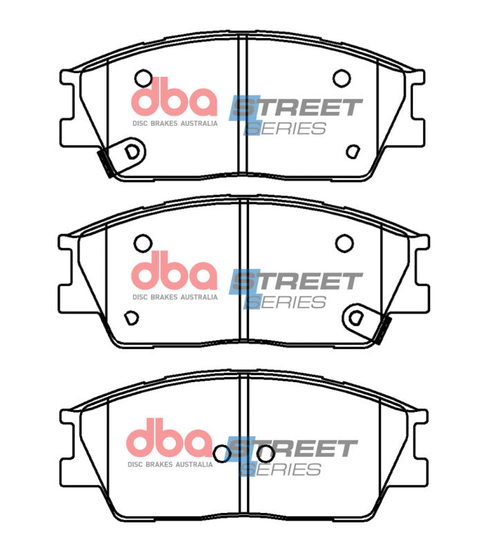 DBA 20-24 Hyundai Venue Front Street Series Brake Pads - DB15085SS