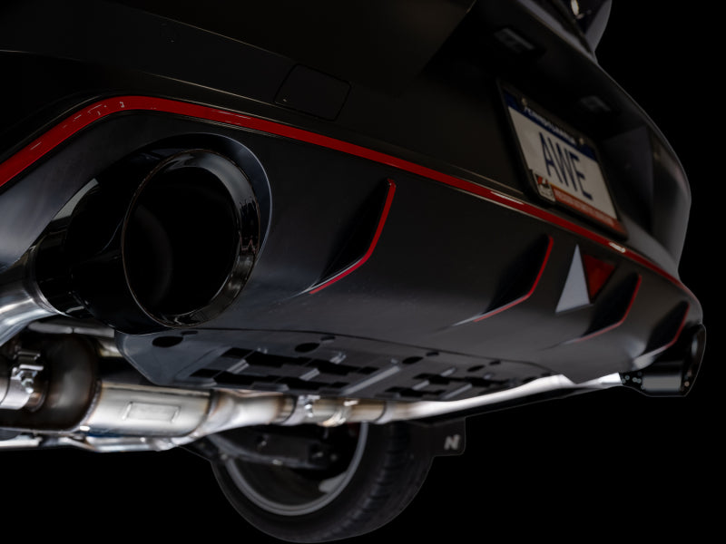 AWE Tuning 22-26 Hyundai Elantra N SwitchPath Cat-Back Exhaust - Diamond Black Tips - 3025-33237