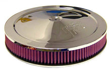 Load image into Gallery viewer, K&amp;N 14in Red Custom Air Cleaner Assembly - 5.125in ID x 14in OD x 3.87in H - 60-1263