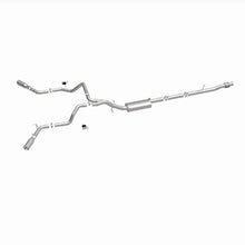 Load image into Gallery viewer, MagnaFlow 2019 Chevy Silverado 1500 V8 5.3L Street Series Dual Split Exit Exhaust w/ Polished Tips - 19473