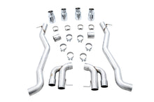 Load image into Gallery viewer, AWE Tuning 18-19 BMW M5 (F90) 4.4T AWD Axle-Back Exhaust - Track Edition (Chrome Silver Tips) - 3020-42069