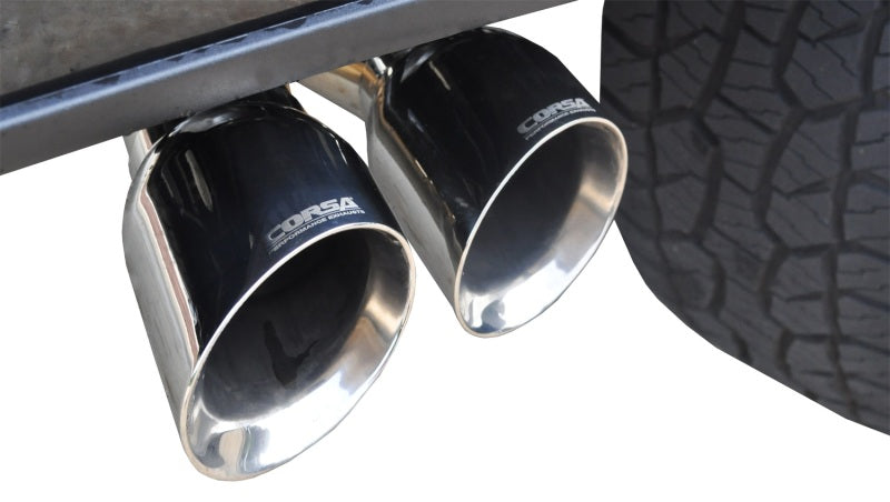 Corsa 2015-2020 Ford F-150 5.0L V8 163.7in Wheelbase 2.5in Resonator Delete Kit - 14845