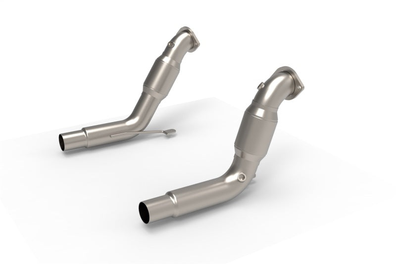 Kooks Headers 25-26 Ford Explorer ST/Aviator Stainless Steel GREEN Catted Downpipes - 15123300