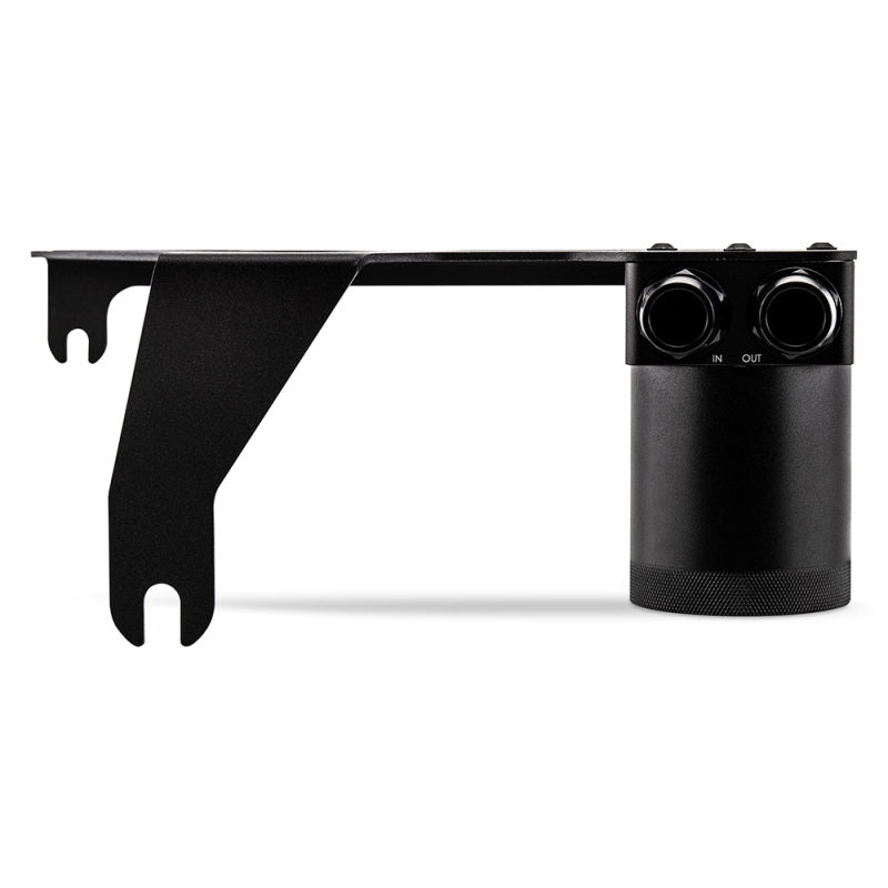 Mishimoto 07-11 Jeep Wrangler JK Baffled Oil Catch Can - Black - MMBCC-WR6-07PBE2