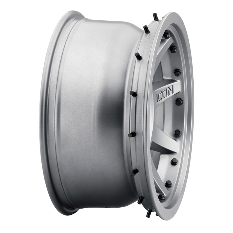 ICON Rebound Pro 17x8.5 6x135 6mm Offset 5in BS 87.1mm Bore Satin Black Wheel - 21817856350SB