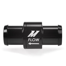 Load image into Gallery viewer, Mishimoto One-Way Check Valve 3/4in Aluminum Fitting - Black - MMFT-CHKVLV-34