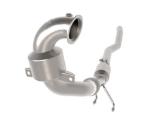 Load image into Gallery viewer, aFe POWER Direct Fit 409 Stainless Steel Catalytic Converter Volkswagen Golf R 15-19 L4-2.0L (t) - 47-46402