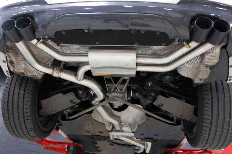 Dinan 18-25 BMW X3 M40i/X4 M40i (G01/G02) Valved Catback Exhaust System - Black Tips - D660-0099-BLK