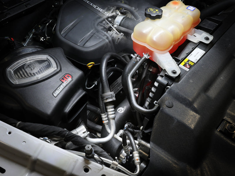 aFe 16-19 RAM 1500 V6 3.0L (TD) BladeRunner 3in Aluminum Hot & Cold Charge Pipe Kit - Black - 46-20494-B