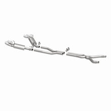Load image into Gallery viewer, MagnaFlow 13 Chevy Camaro V8 6.2L S/C Quad Split Rear Exit Cat Back Perf Exhaust - 15053