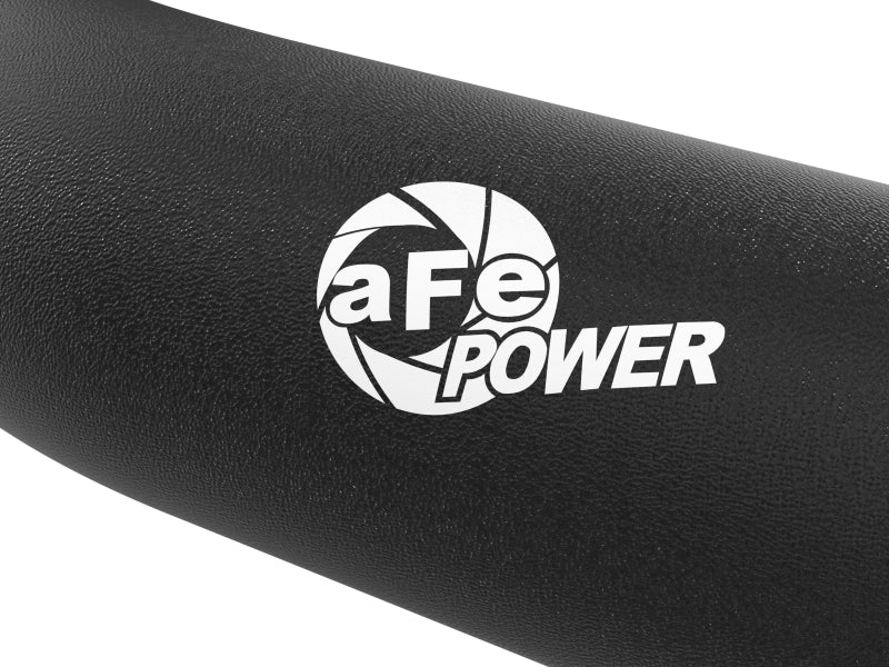 aFe 23-24 Ford Diesel Trucks V8-6.7L (td) BladeRunner Aluminum Hot and Cold Charge Pipe Kit - Black - 46-20734-B