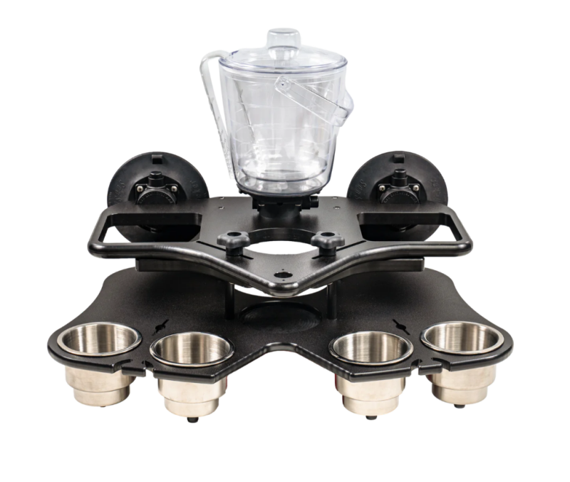 SeaSucker Double Decker Party Barge Portable Bar - Black - MC5348B
