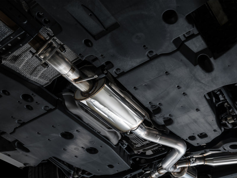 AWE Tuning 23-24 Toyota GR Corolla Touring Edition Cat-Back Exhaust - Chrome Silver Tips - 3015-52472
