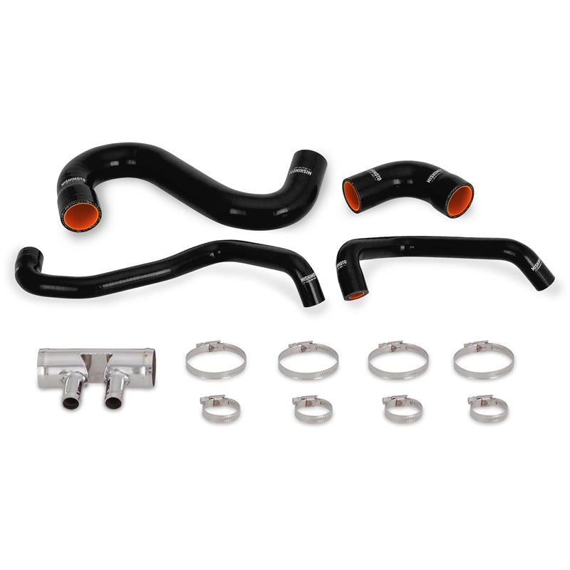 Mishimoto 2015+ Ford Mustang GT Silicone Lower Radiator Hose - Black - MMHOSE-MUS8-15LBK