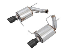Load image into Gallery viewer, AWE Tuning S197 Mustang GT Axle-Back Exhaust - Touring Edition (Diamond Black Tips) - 3015-33094