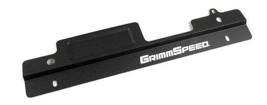 GrimmSpeed 02-07 Subaru Impreza/WRX / 04-07 STI Radiator Shroud w/Tool Tray - Black - 096005