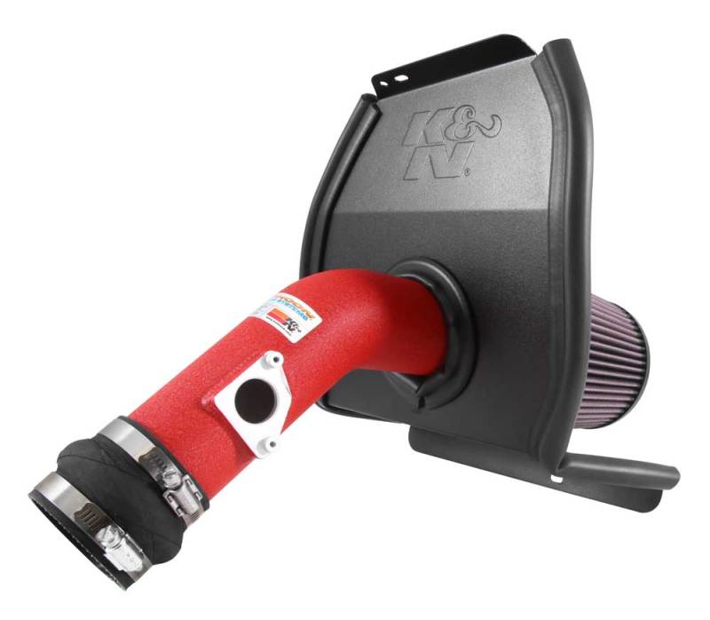 K&N 2015 Subaru WRX-STI 2.5L H4 Red Typhoon Short Ram Intake - 69-8007TWR