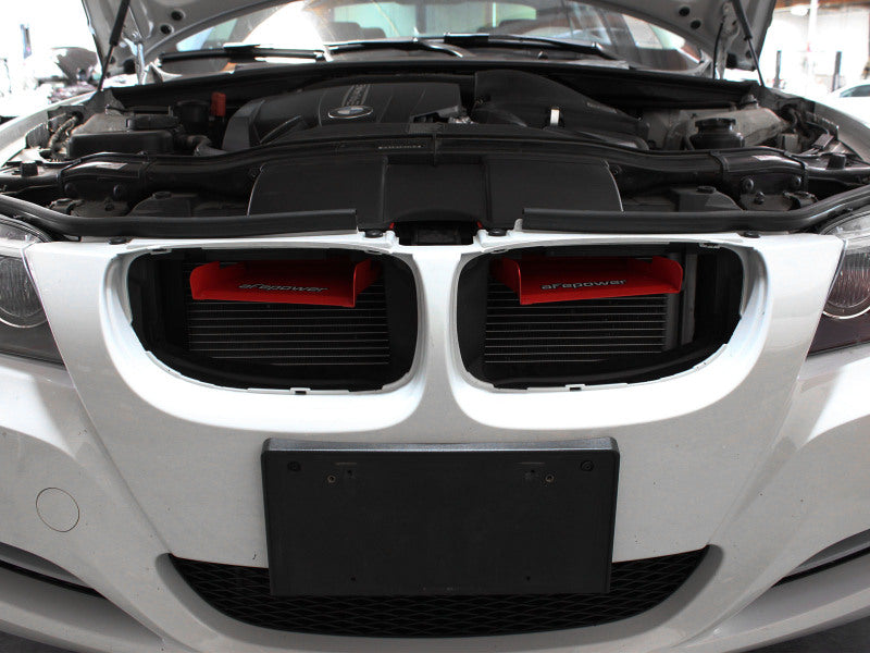 aFe MagnumFORCE Intakes Scoops AIS BMW 335i (E90/92/93) 07-13 L6-3.0L (Red) - 54-11478-R