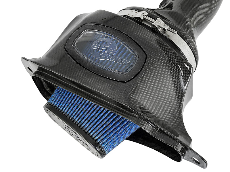 aFe Momentum Black Series Carbon Fiber Intake System P5R 14-17 Chevy Corvette 6.2L (C7) - 52-74201-C