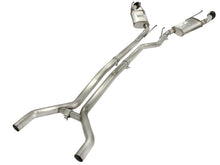 Load image into Gallery viewer, aFe MACHForce XP Exhaust 2.5in Stainless Steel CB/10-13 Chevy Camaro V6-3.6L (td) (gloss blk tip) - 49-44042-B