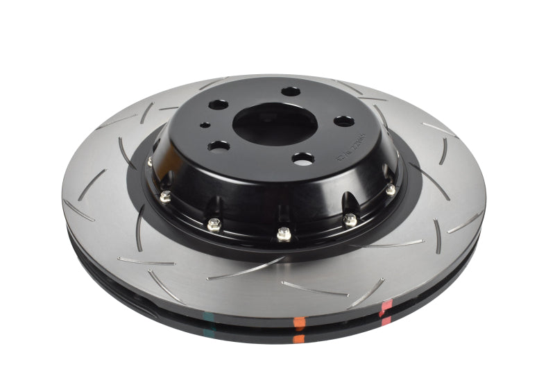 DBA 17-23 Tesla Model 3 (w/355mm Front Rotor) Front 5000 Series 2-Piece Slotted Rotor w/Black Hat - DBA53942BLKS
