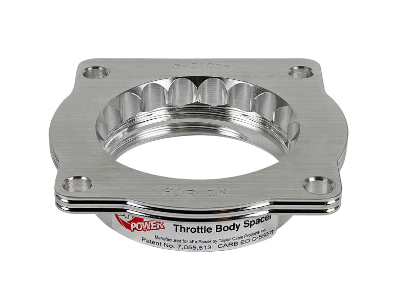 aFe Silver Bullet Throttle Body Spacers TBS BMW 5 Series (E60) 06-10 V8-4.8L - 46-31006