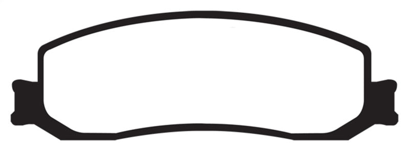 EBC 12 Ford F250 (inc Super Duty) 6.2 (2WD) Extra Duty Front Brake Pads - ED93000