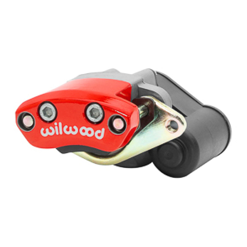 Wilwood Red Electric Parking Brake Caliper - 4.75in Bracket - 0.15-0.39in - Left - 120-16298-RD