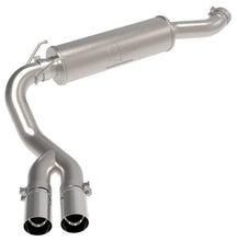 Load image into Gallery viewer, aFe POWER Rebel Series 3.5in SS Cat Back Exhaust w/Pol Tips 19-21 RAM V8-6.4L Hemi - 49-42082-P