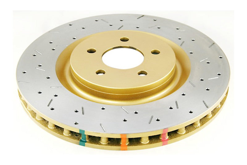 DBA 05-10 Mustang GT V8 Shelby Edition Front Drilled & Slotted 4000 Series Rotor - DBA42124XS
