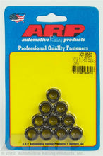 Load image into Gallery viewer, ARP M10x1.25 Sml Clr/Low Head 12PT Nut Kit 8740 Chrome Moly Black - 10 PK - 301-8350