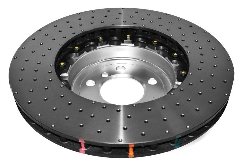 DBA 18-20 BMW M240i xDrive M Perf (w/370mm Front Rotor) Front 5000 Series Drilled Rotor w/Silver Hat - DBA52286SLVXD