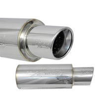 Load image into Gallery viewer, Injen 3.00 Universal Muffler w/Stainless Steel resonated rolled tip (Injen embossed logo) - SES300C