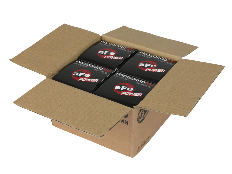 aFe ProGuard Oil Filter - OE Repl. Yamaha 5GH-13440-50-00 (4 Pack) - 44-PS003-MB