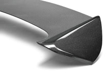 Load image into Gallery viewer, Seibon 08-10 Subaru WRX/STi Hatchback OEM-style Carbon Fiber Rear Spoiler w/ LED Cutout - RS0809SBIMP-STI