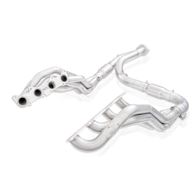Stainless Works 15-19 Ford F-150 5.0L Catted Factory Connect Headers 1-7/8in Primaries 3in Collector - FT18HCATY