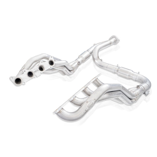 Stainless Works 15-19 Ford F-150 5.0L Catted Factory Connect Headers 1-7/8in Primaries 3in Collector - FT18HCATY