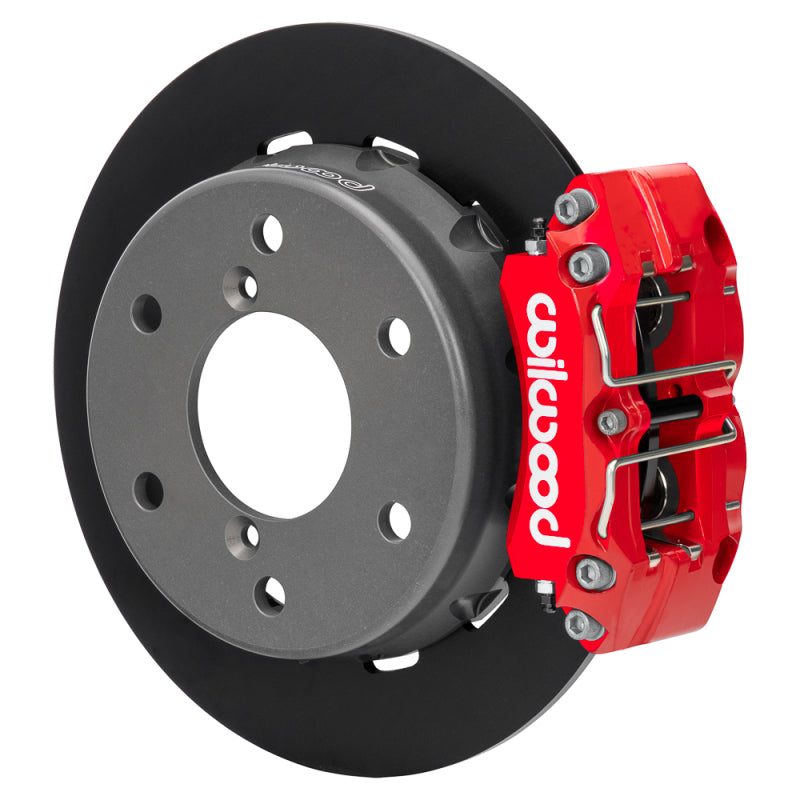 Wilwood 2024 Can Am Maverick Rear Brake Kit 11.60in - Red - 140-17947-R