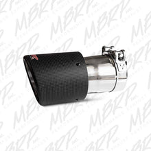 Load image into Gallery viewer, MBRP Universal Carbon Fiber Tip 4.5in OD / 3in Inlet / 7.7in L - T5151CF