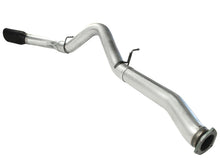 Load image into Gallery viewer, aFe Atlas Exhaust 5in DPF-Back Al Steel 07.5-10 GM Diesel Trucks V8-6.6L (td) LMM (Blk Tip) - 49-04040-B